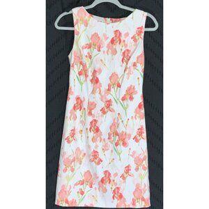 🎉 Alyx Pink Iris Floral Sheath Dress - Size 4